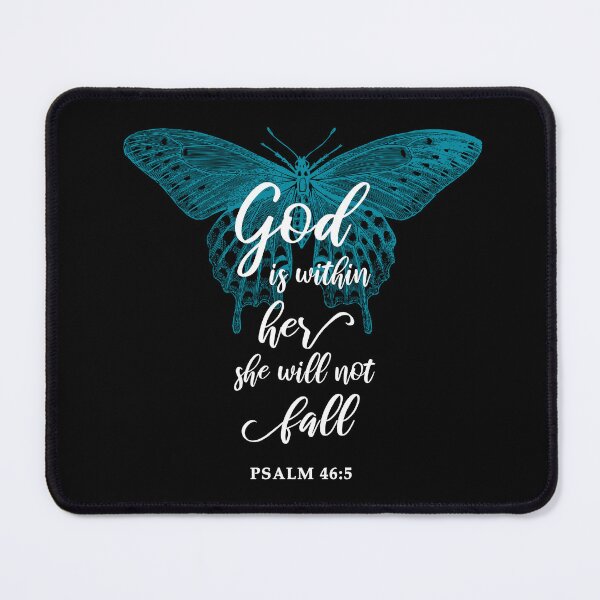 Item preview, Religious Quote Psalm 46:5 designed and sold by Fran Fryberg.