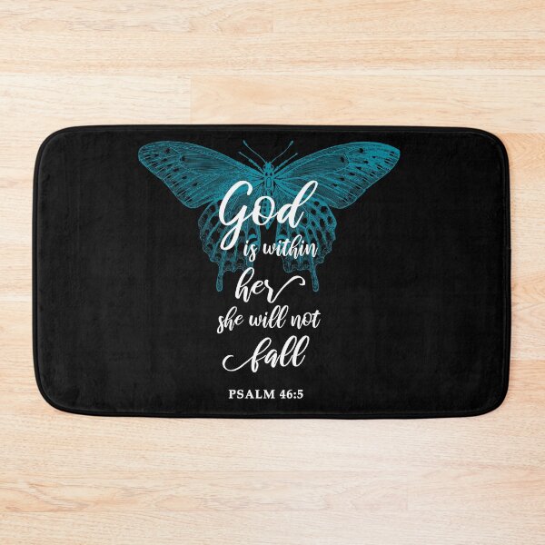 Item preview, Religious Quote Psalm 46:5 designed and sold by Fran Fryberg.