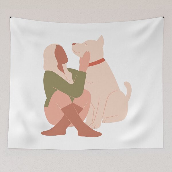 Item preview, A dog who is loved designed and sold by klimov0101.