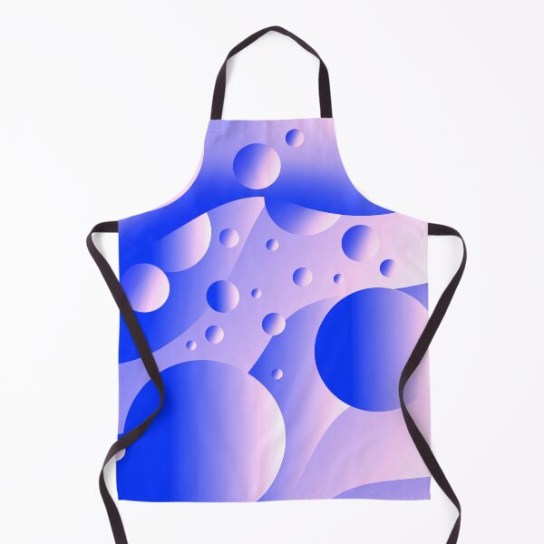 Item preview, Floating bubbles modern pattern blue pink designed and sold by TipTopTapo.
