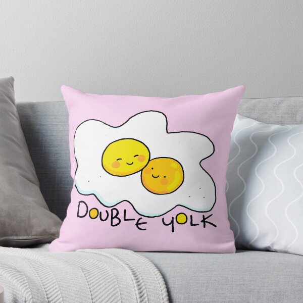 Item preview, Double Yolk Egg Lovers - Pink  designed and sold by doodledate.