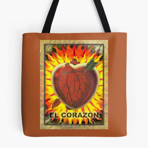 Item preview, Card No. 27 - El Corazon (a version) designed and sold by Jorge Santiago Jiménez.