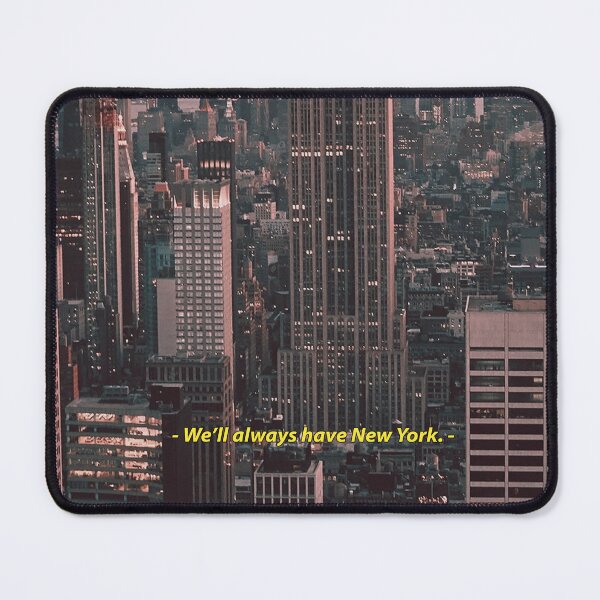 Item preview, We'll always have New York - New York City travel photo with vintage subtitles designed and sold by forthecoolture.