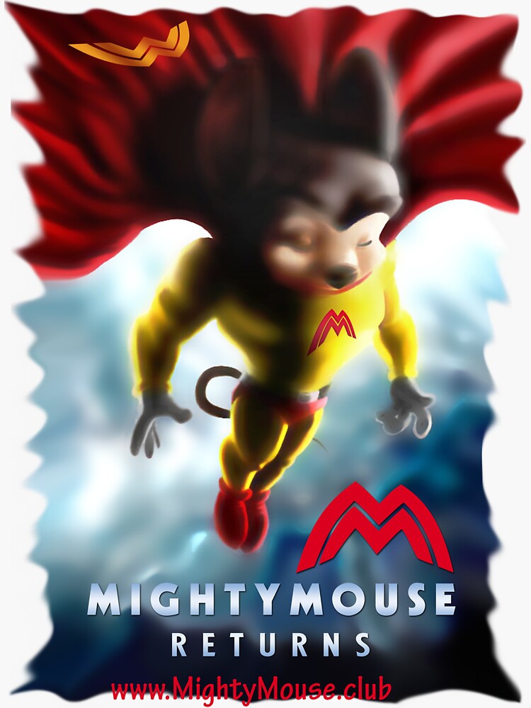 Thumbnail 3 of 3, Sticker, Mouse Returns (MMR-2022-12) designed and sold by Regal-Music.