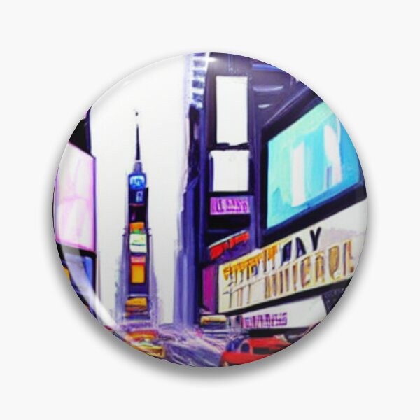 Item preview, Abstract Cyber Generation New York Times Square future designed and sold by Merigold.