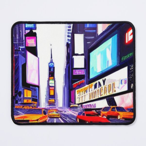 Item preview, Abstract Cyber Generation New York Times Square future designed and sold by Merigold.