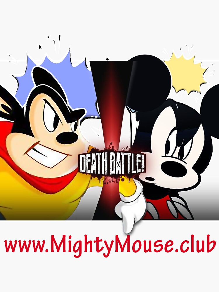 Thumbnail 3 of 3, Sticker, Mouse Death Battle (MDB-2022-12) designed and sold by Regal-Music.