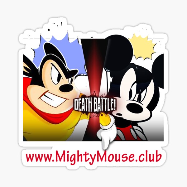 Mouse Death Battle (MDB-2022-12) Sticker