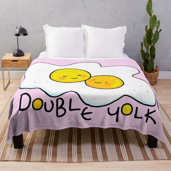 Item preview, Double Yolk Egg Lovers - Pink  designed and sold by doodledate.