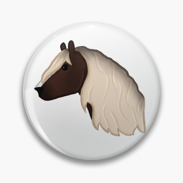 Item preview, Flaxen chestnut forest horse portrait  designed and sold by Art By Drina.