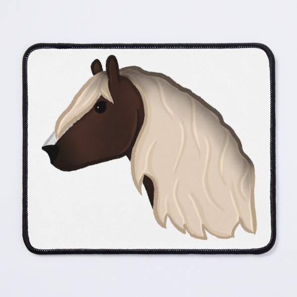 Item preview, Flaxen chestnut forest horse portrait  designed and sold by Art By Drina.
