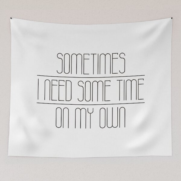 Item preview, Sometimes I need some time (black) designed and sold by didijuca.