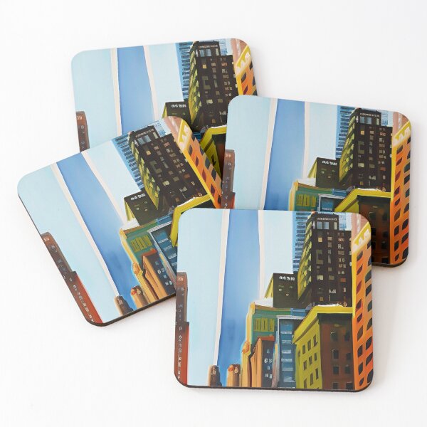 Item preview, New York Architecture Painting designed and sold by cozyspirit.