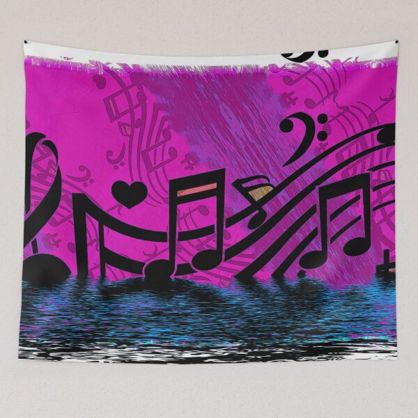 Item preview, Flooding In - Musical Notes  designed and sold by NaturePrints.