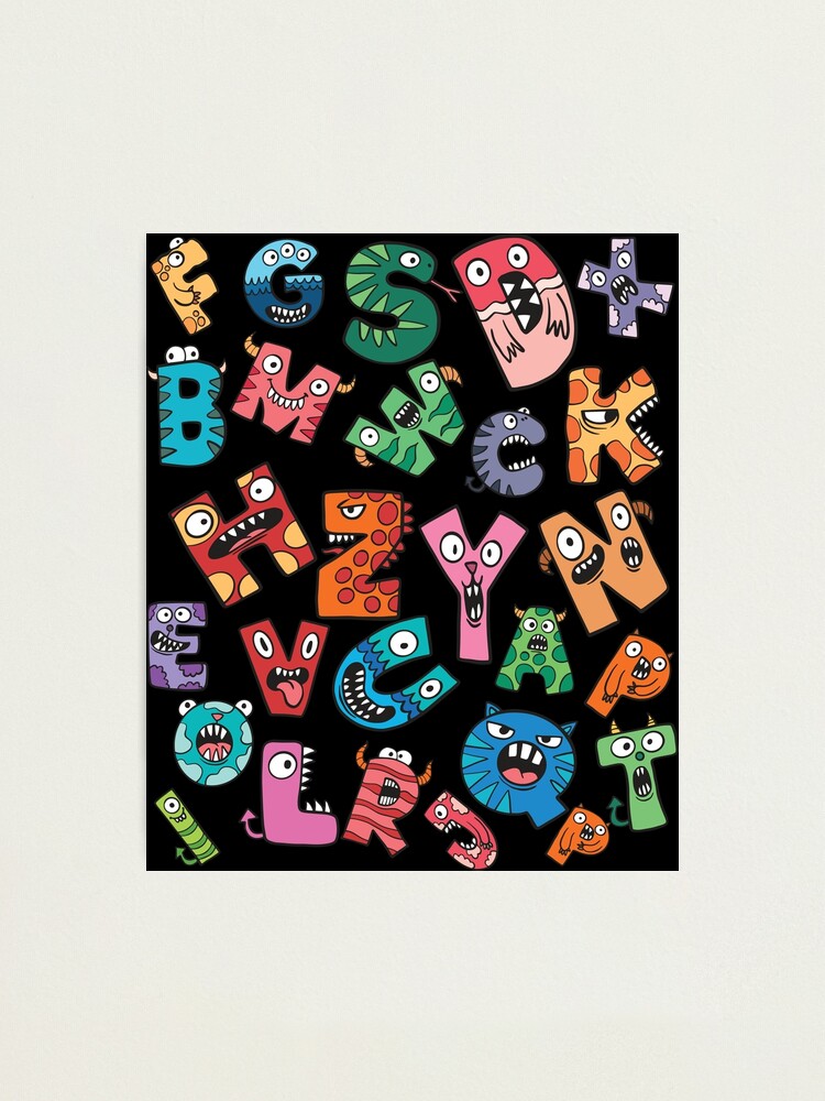 Emotion Letter R Alphabet Lore, Angry Latter Alphabet Lore Photographic  Print for Sale by zackup