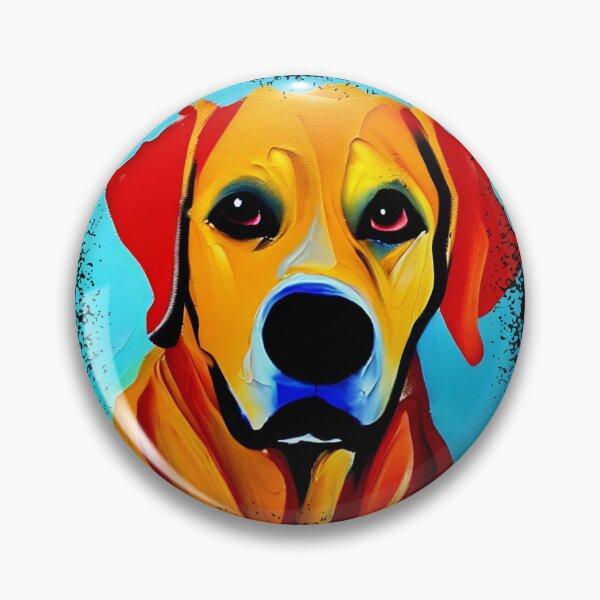 Item preview, A Labrador Dog Painted In A Vibrant Modern Art Style designed and sold by Rocketman2017.
