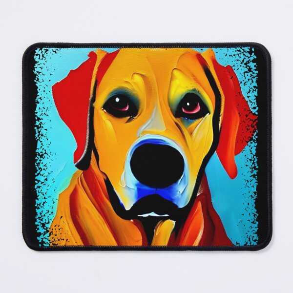 Item preview, A Labrador Dog Painted In A Vibrant Modern Art Style designed and sold by Rocketman2017.