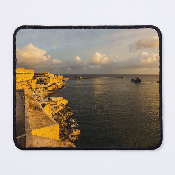 Item preview, Valletta Grand Harbour at sunrise designed and sold by Two-Tickets-To.