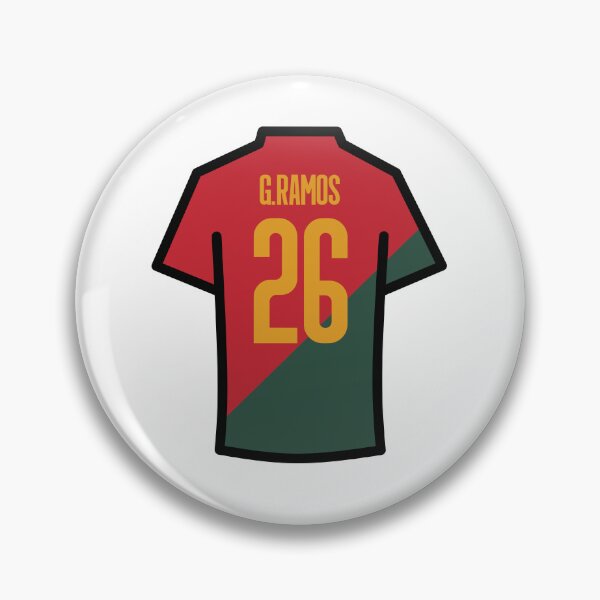 Item preview, Ramos #26 POR Red Green 22 Football Jersey designed and sold by Millustgfx.