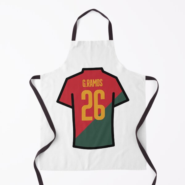 Item preview, Ramos #26 POR Red Green 22 Football Jersey designed and sold by Millustgfx.