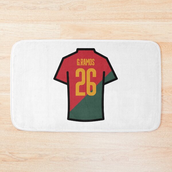 Item preview, Ramos #26 POR Red Green 22 Football Jersey designed and sold by Millustgfx.