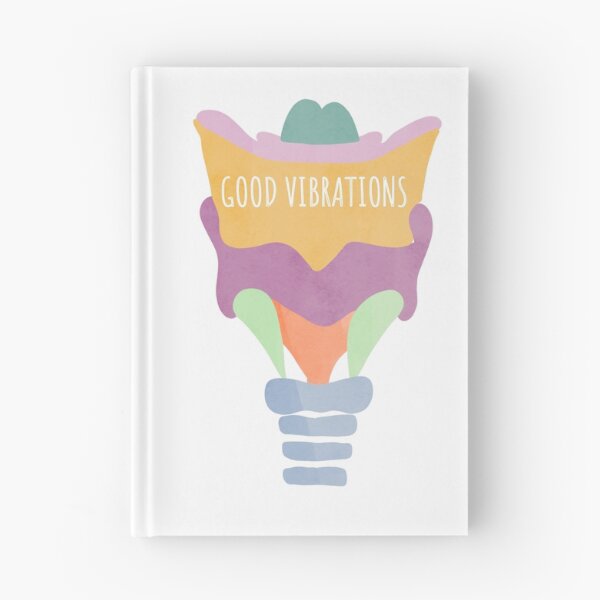 Item preview, Good Vibrations Larynx Pun  designed and sold by Katherine Winner.