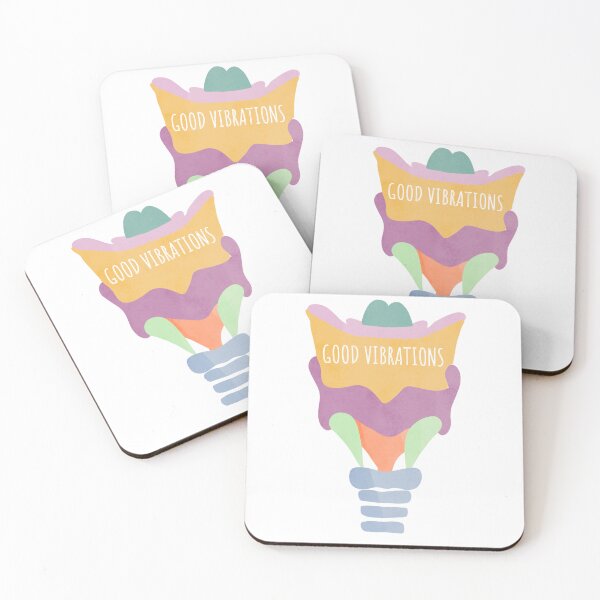 Item preview, Good Vibrations Larynx Pun  designed and sold by Katherine Winner.