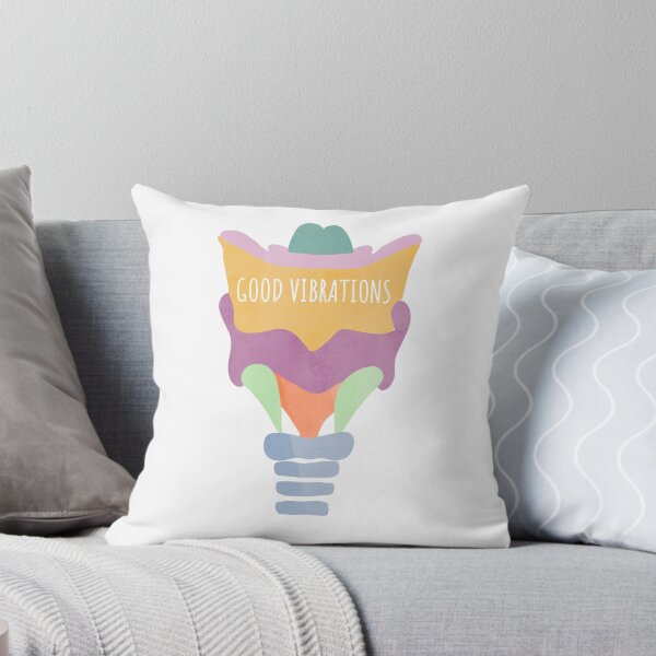 Item preview, Good Vibrations Larynx Pun  designed and sold by Katherine Winner.