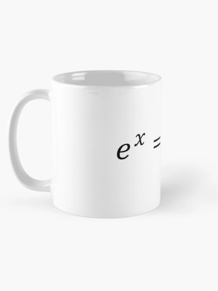 Thumbnail 5 of 6, Coffee Mug, Exponential Definition Using Series - Calculus And Math designed and sold by ScienceCorner.