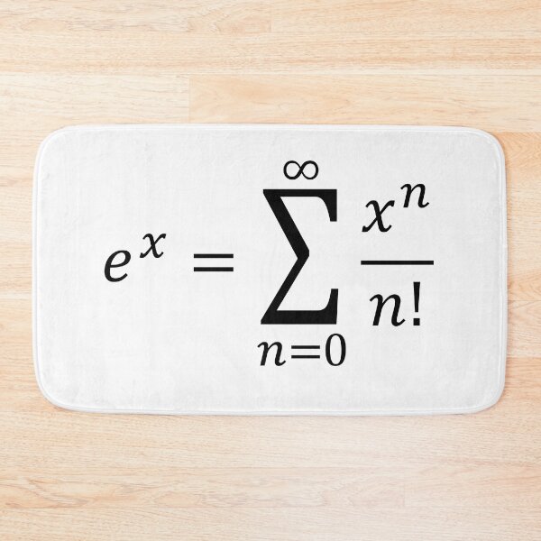 Item preview, Exponential Definition Using Series - Calculus And Math designed and sold by ScienceCorner.