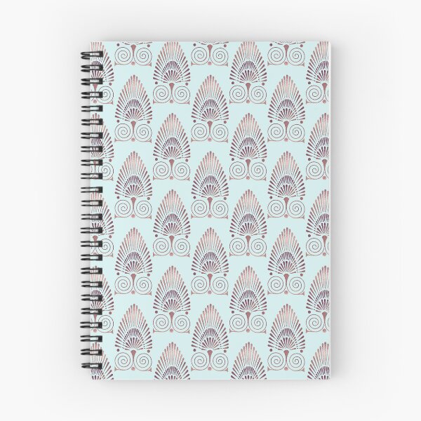 Item preview, De Luxe Art Deco Roaring Twenties Pattern Rose Gold And Mint designed and sold by artsandsoul.