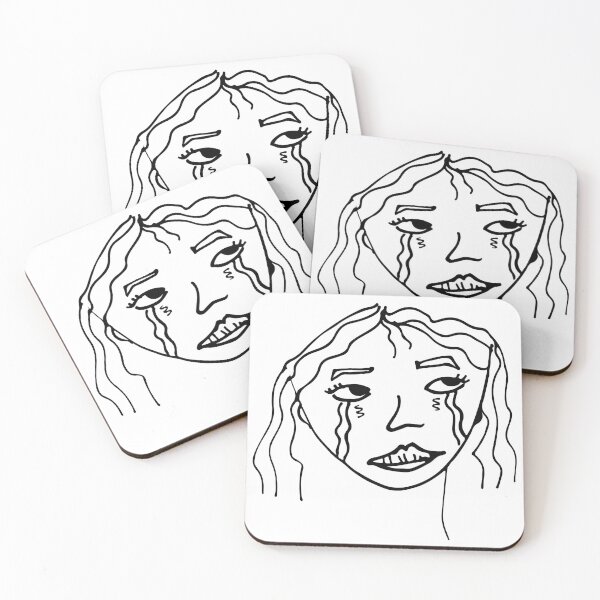 Item preview, she's a crier (self portrait) designed and sold by Rusty07.