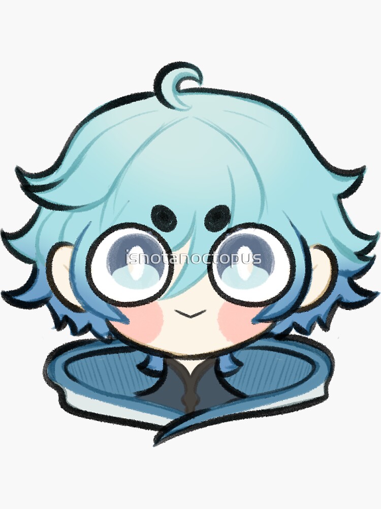 "Chongyun Genshin Chibi" Sticker for Sale by isnotanoctopus | Redbubble