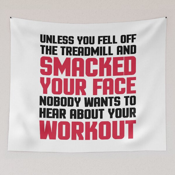 Item preview, Hear About Your Workout Funny Quote designed and sold by quarantine81.