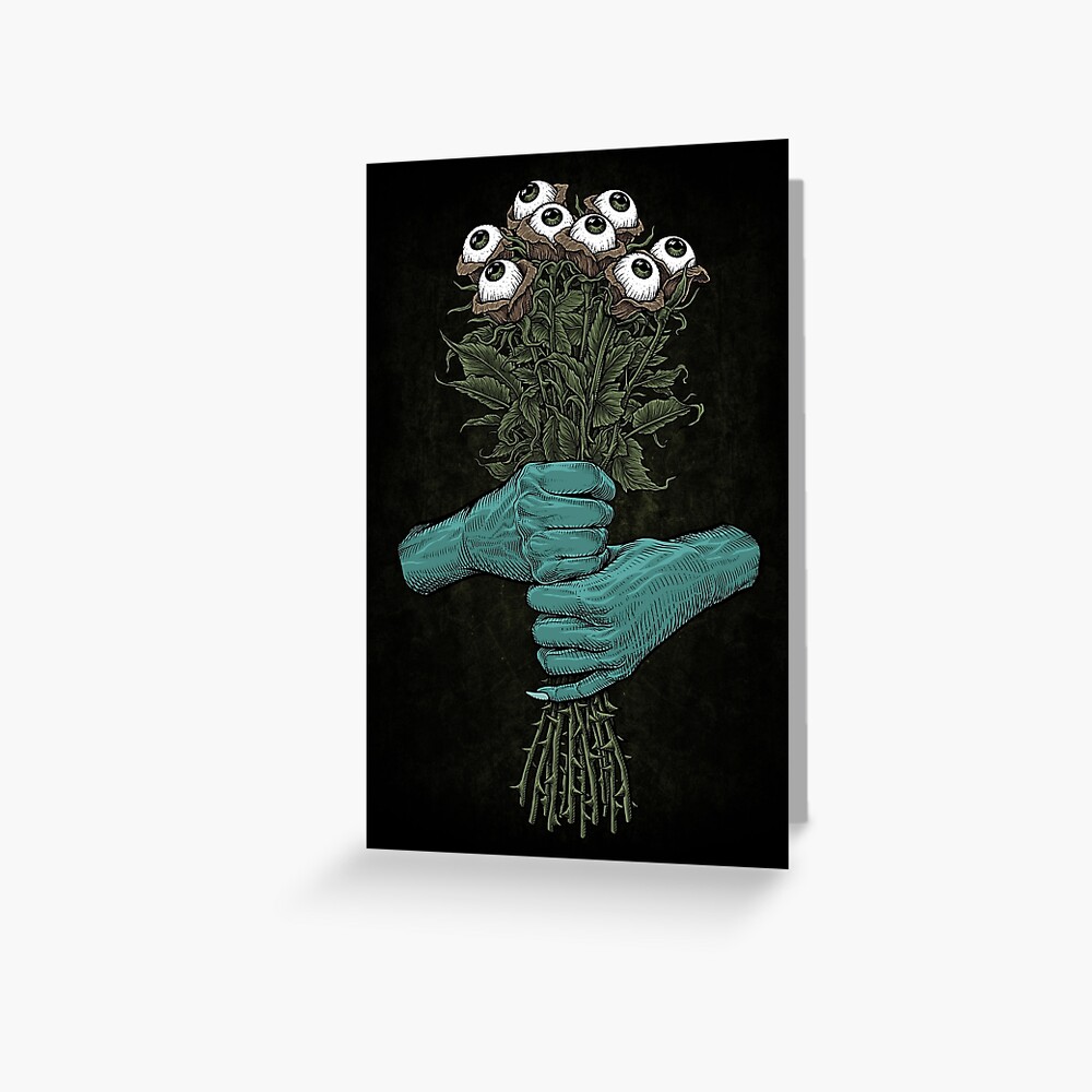 Monster Bouquet  Greeting Card