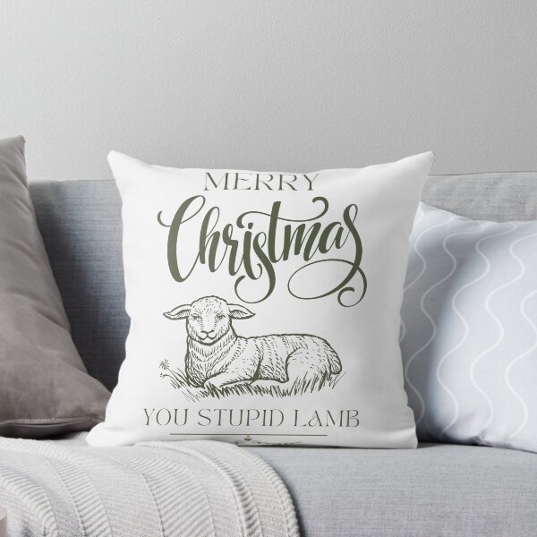 Item preview, Merry Christmas you stupid lamb designed and sold by SpiderMonkey913.