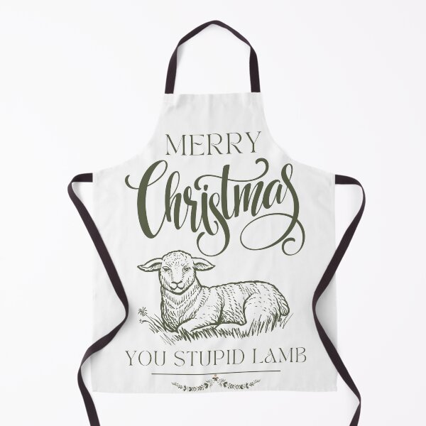 Item preview, Merry Christmas you stupid lamb designed and sold by SpiderMonkey913.