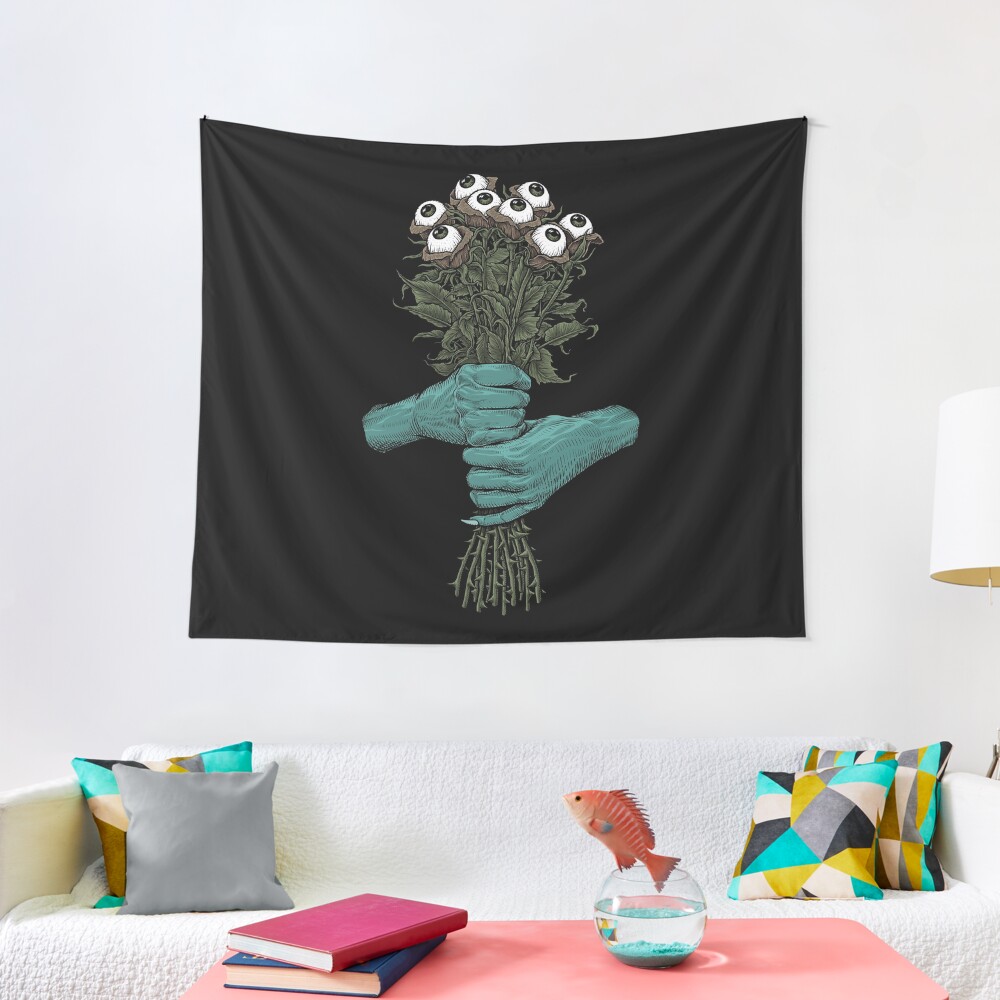 Monster Bouquet Tapestry