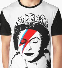 Banksy - "space queen" Graphic T-Shirt