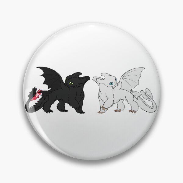 Item preview, HTTYD Toothless and Light Fury designed and sold by skylar-oneil.