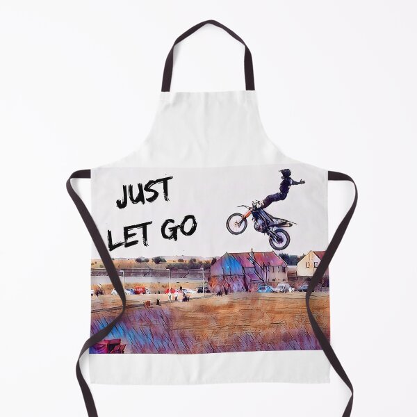 Item preview, Just Let Go Motorbike Rider designed and sold by NineGhostsArt.