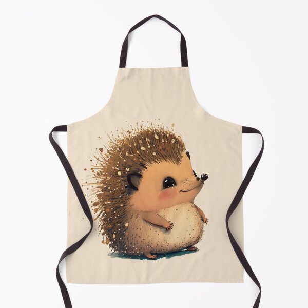 Item preview, Little cute hedgehog with big eyes designed and sold by badbug.