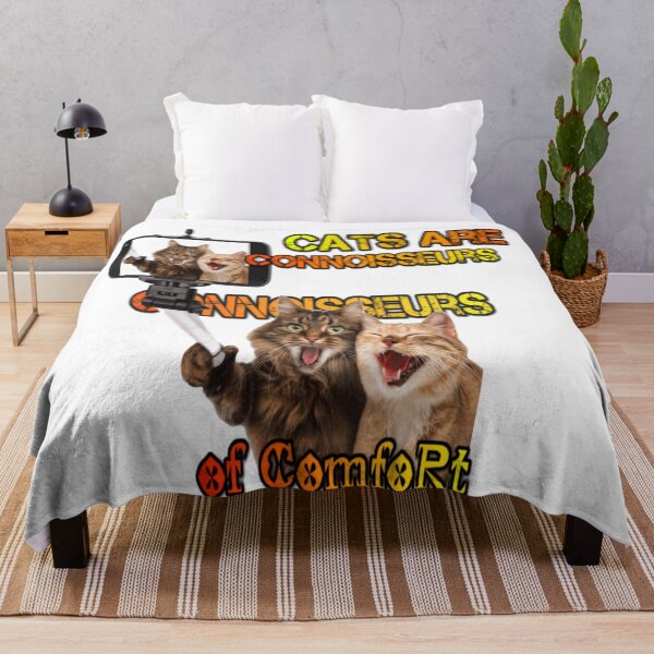 Item preview, Cats are connoisseurs of comfort designed and sold by atomsama.