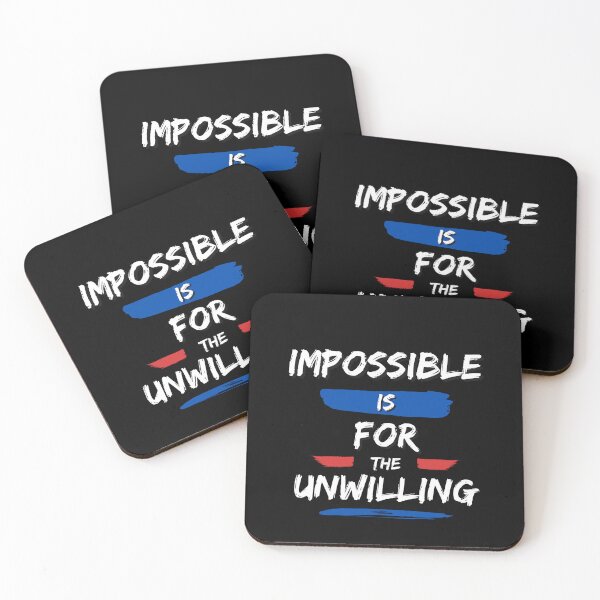 Item preview, Impossible is for the unwilling designed and sold by FOREVER Motivated.