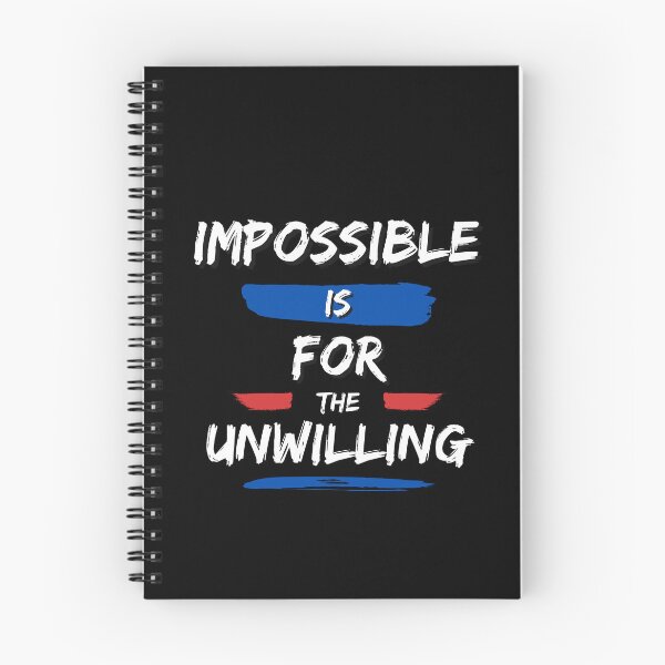 Item preview, Impossible is for the unwilling designed and sold by FOREVER Motivated.