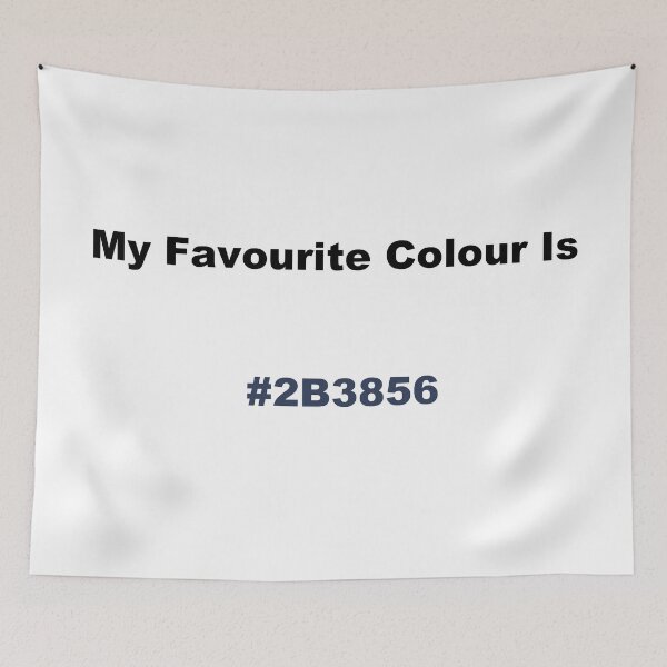 Item preview, My Favourite Colour Is #2B3856 designed and sold by kiippers.