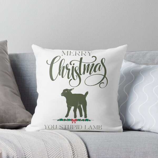 Item preview, Merry Christmas you stupid lamb designed and sold by SpiderMonkey913.