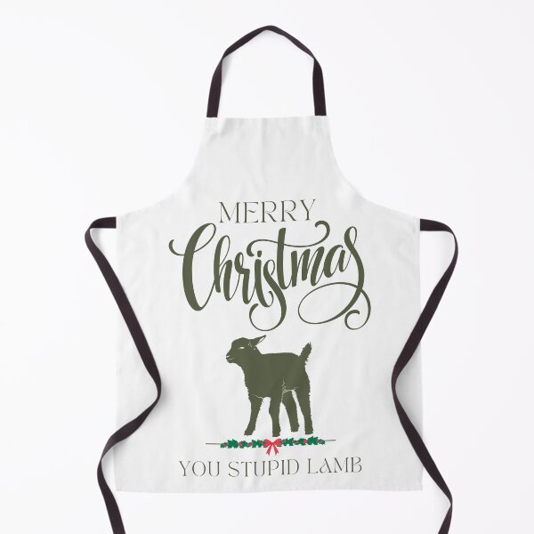 Item preview, Merry Christmas you stupid lamb designed and sold by SpiderMonkey913.