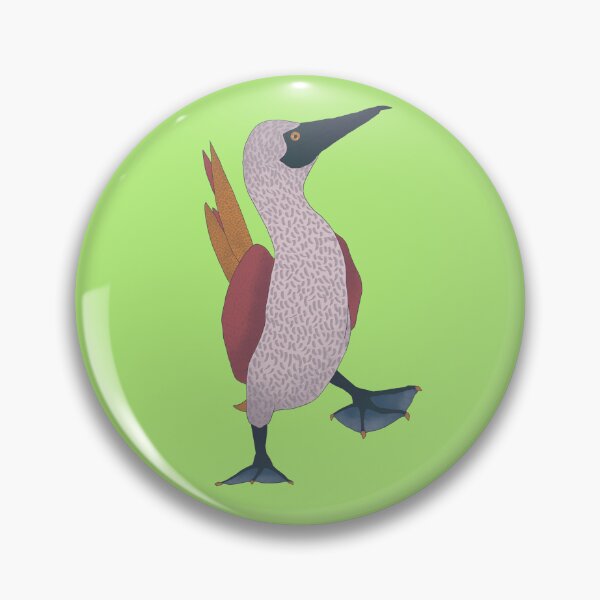 Item preview, Colorful bird walking in a specific way designed and sold by Blue-Paint.