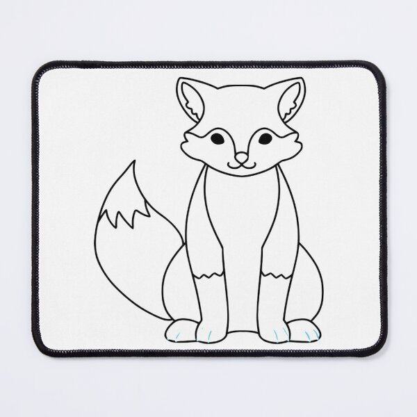 Item preview, cute little fox  designed and sold by ORISES.